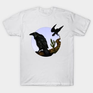 Hugin and Munin T-Shirt